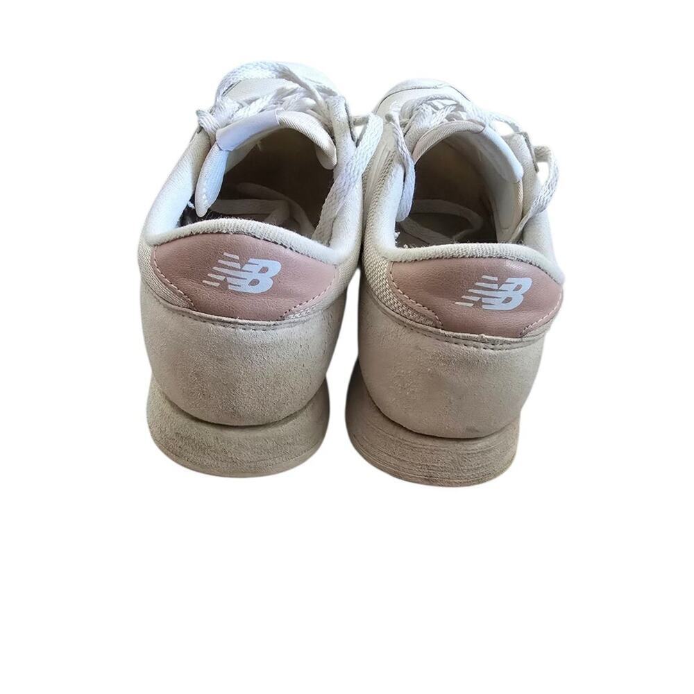 New Balance Trainers Womens Size 8 Cream Color Sneakers - Picture 4 of 6
